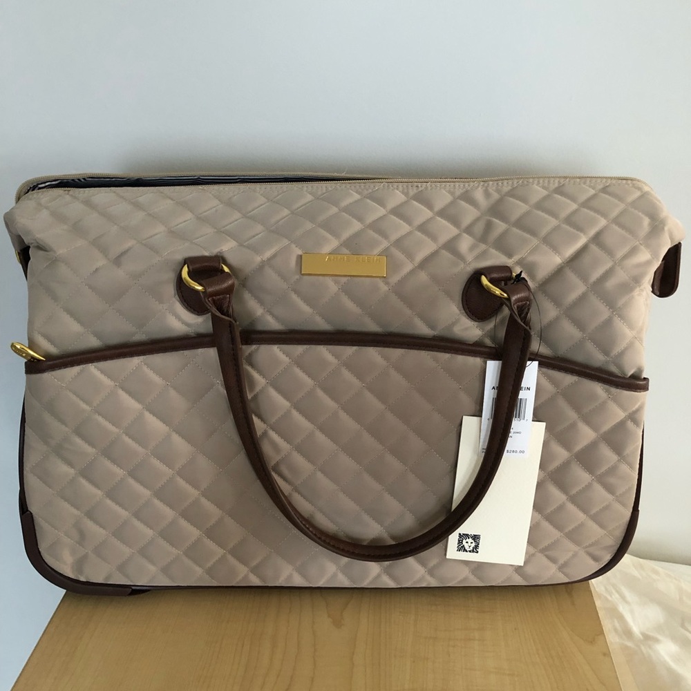 Anne Klein shoulder bag with wheels